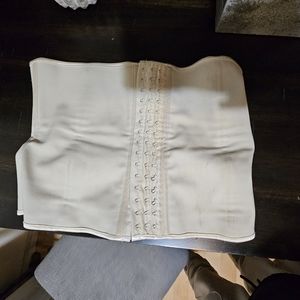 Corset Cincher Cream Latex Spandex